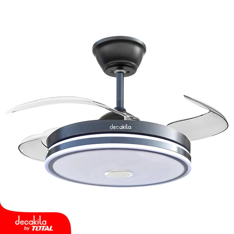 Abanico De Techo Con Lámpara 3 En 1 Y Bocina Bluetooth Decakila KUFC049B - Image 2