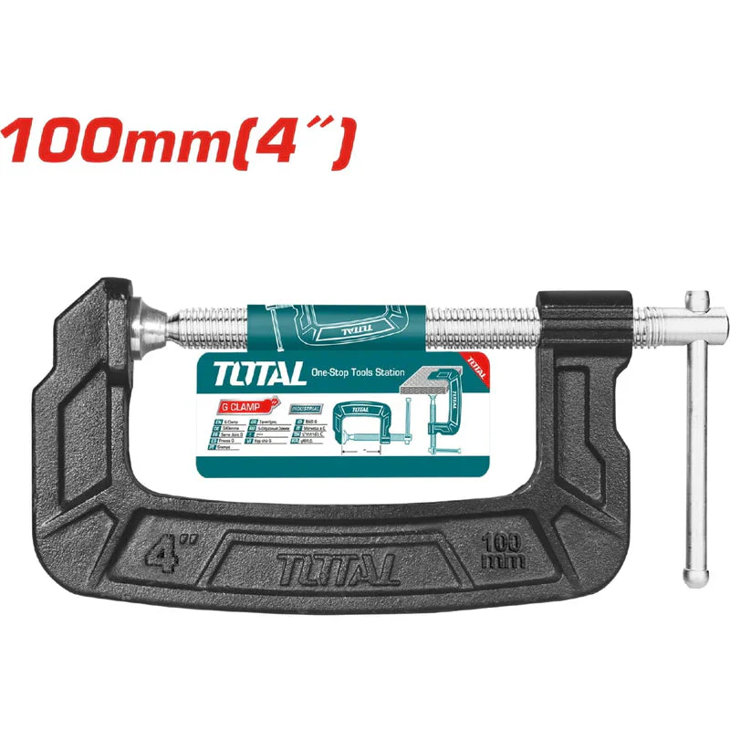 Abrazaderas G De 4". Total THT13141