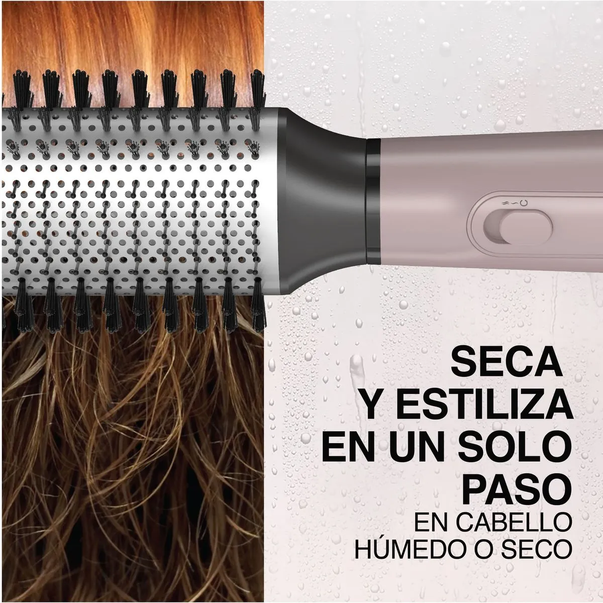 Cepillo Secador de Aire Ovalado con Barril de Cerámica y Titanio | Seca, Alisa y Da Volumen al Cabello Remington AS15A - Image 8