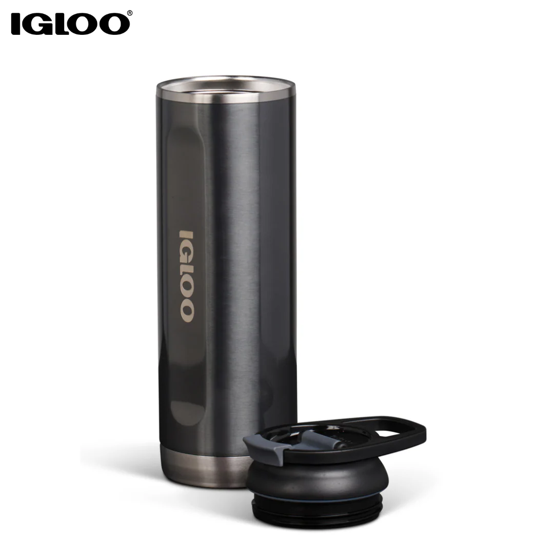 Botella Térmica Flip N´ SIP TUMBLER Negro 20oz/591ml Igloo 71073 Termo. - Image 6
