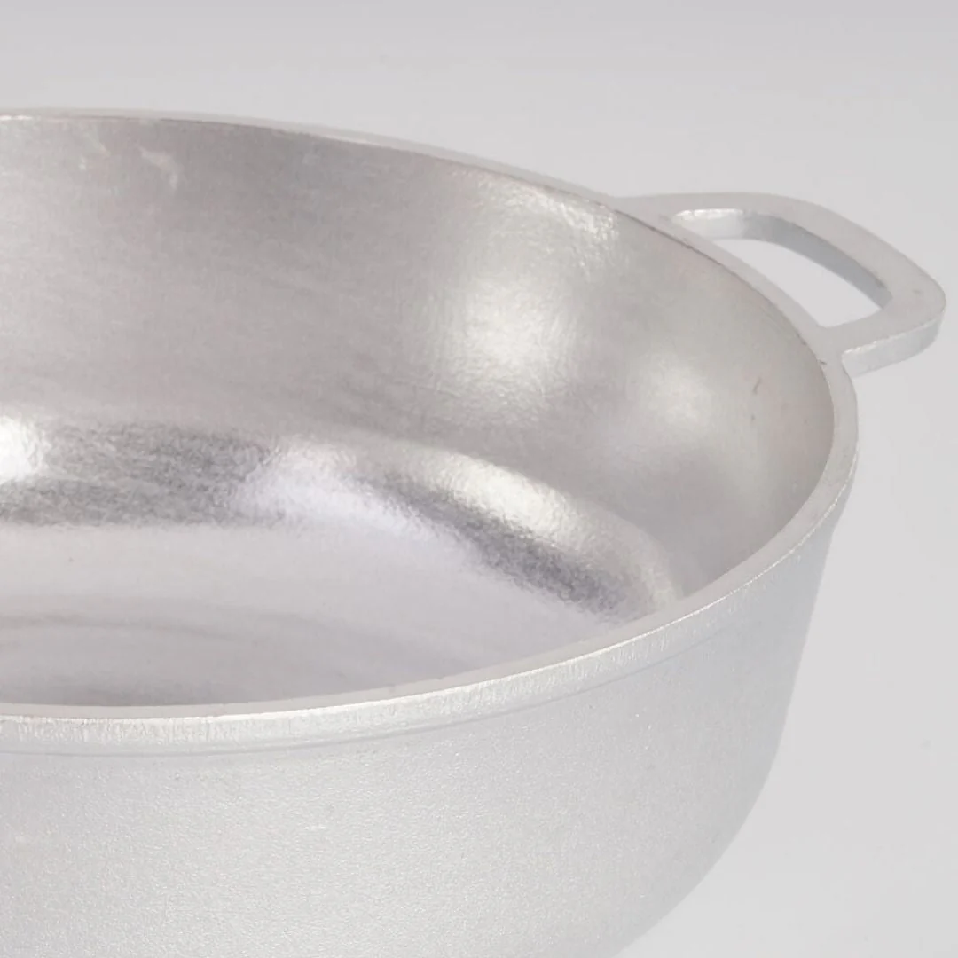 Caldero de Aluminio con Tapa de 1.5lb/22cm Universal C-97300 Paila. - Image 4