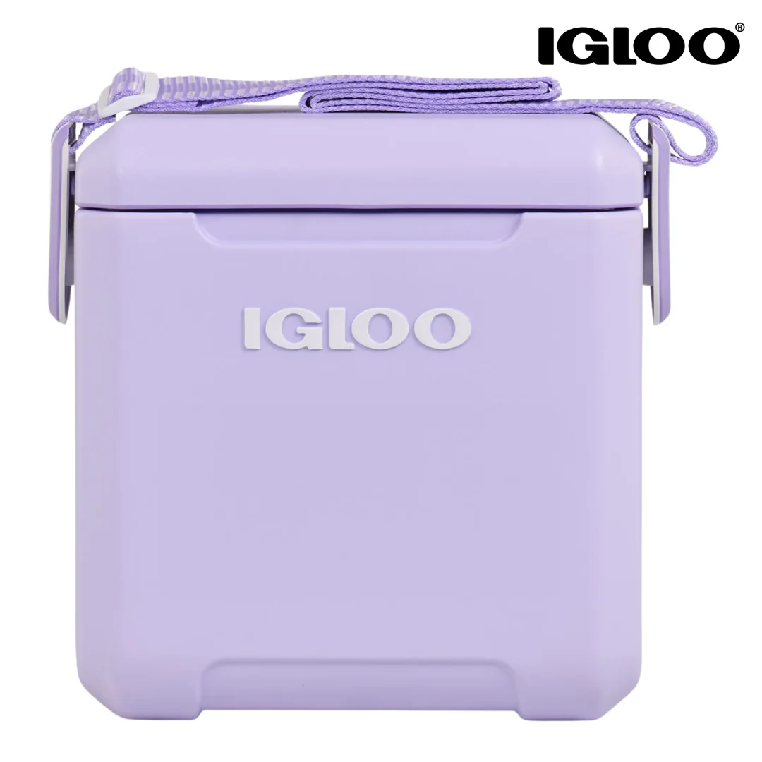Cooler Hielera Seafoam Tag-a-long 11QT Lila Lilac Igloo 133087