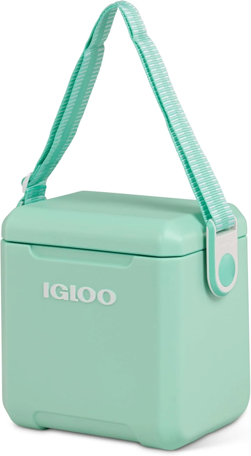 Cooler Hielera Seafoam Tag-a-long 11QT Verde Menta Igloo 133085 - Image 6