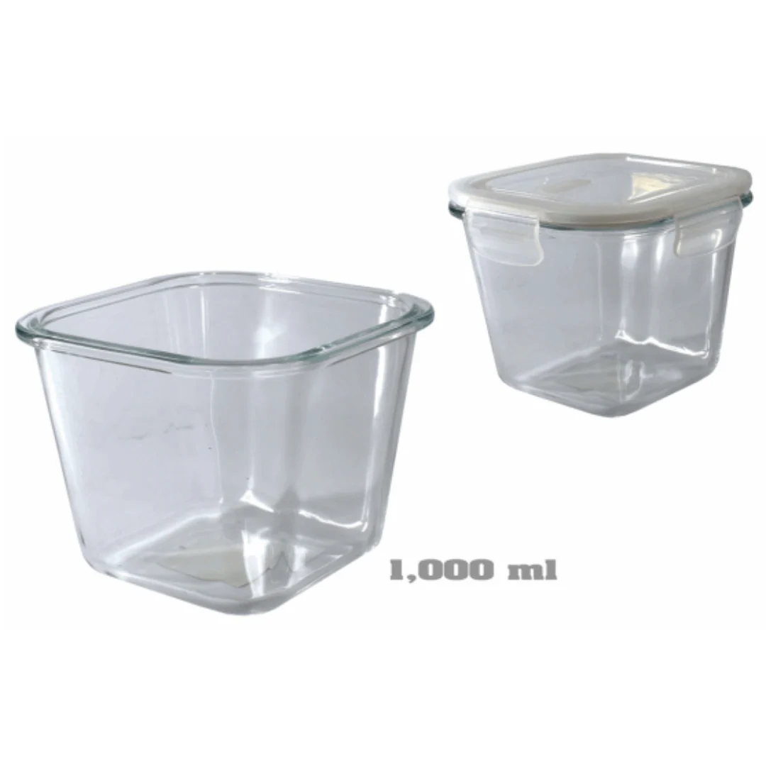 Envase de Vidrio con Tapa 1000ml 86316