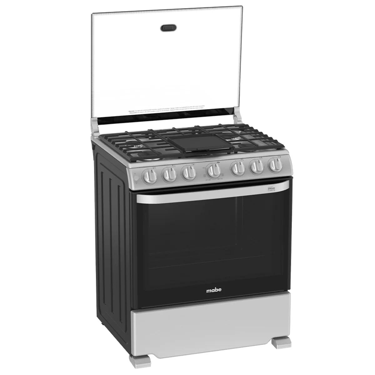 Estufa con Horno 30" 6 Quemadores a Gas en Acero Inoxidable Mabe WEM7659CFIS3 - Image 5