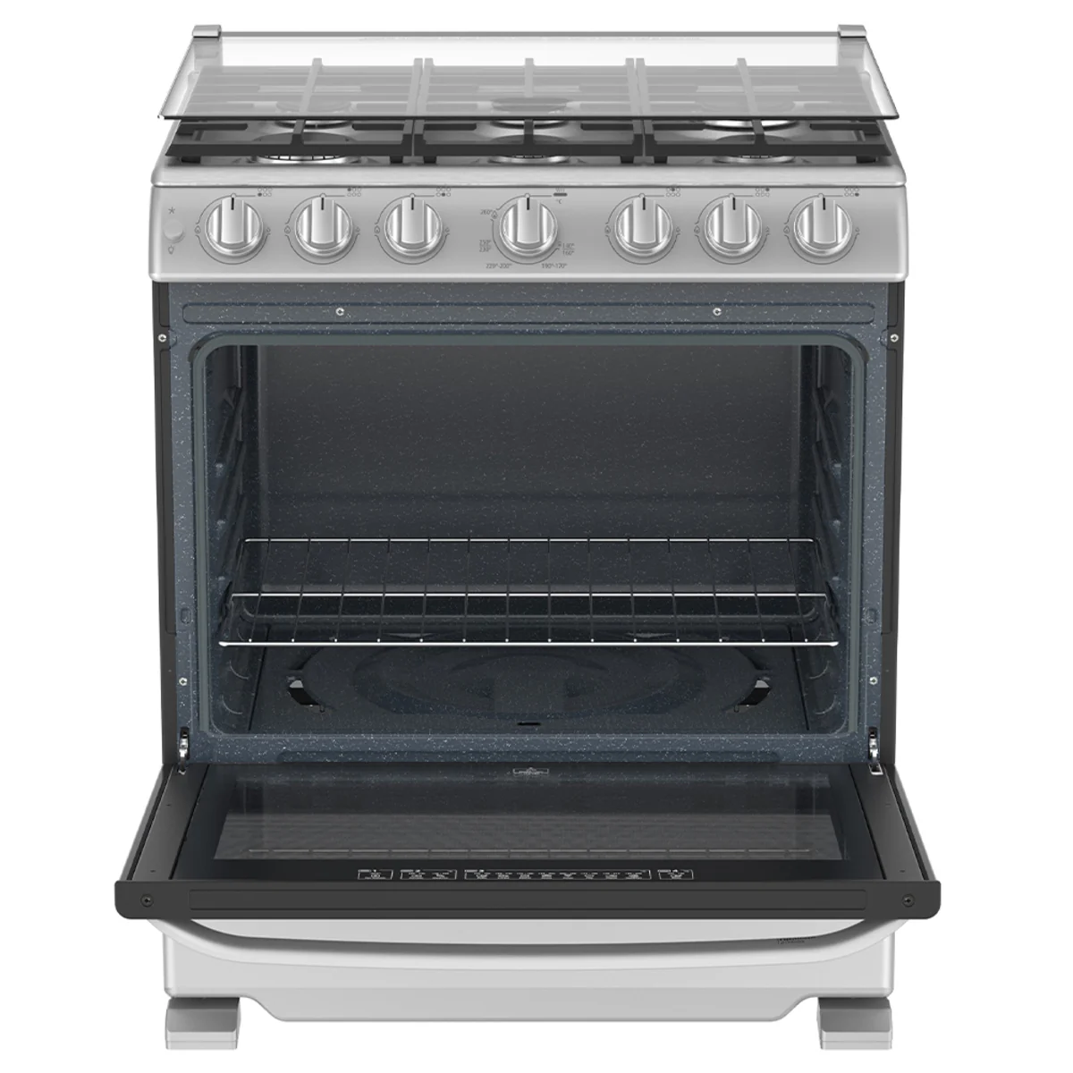 Estufa con Horno 30" 6 Quemadores a Gas en Acero Inoxidable Mabe WEM7659CFIS3 - Image 8