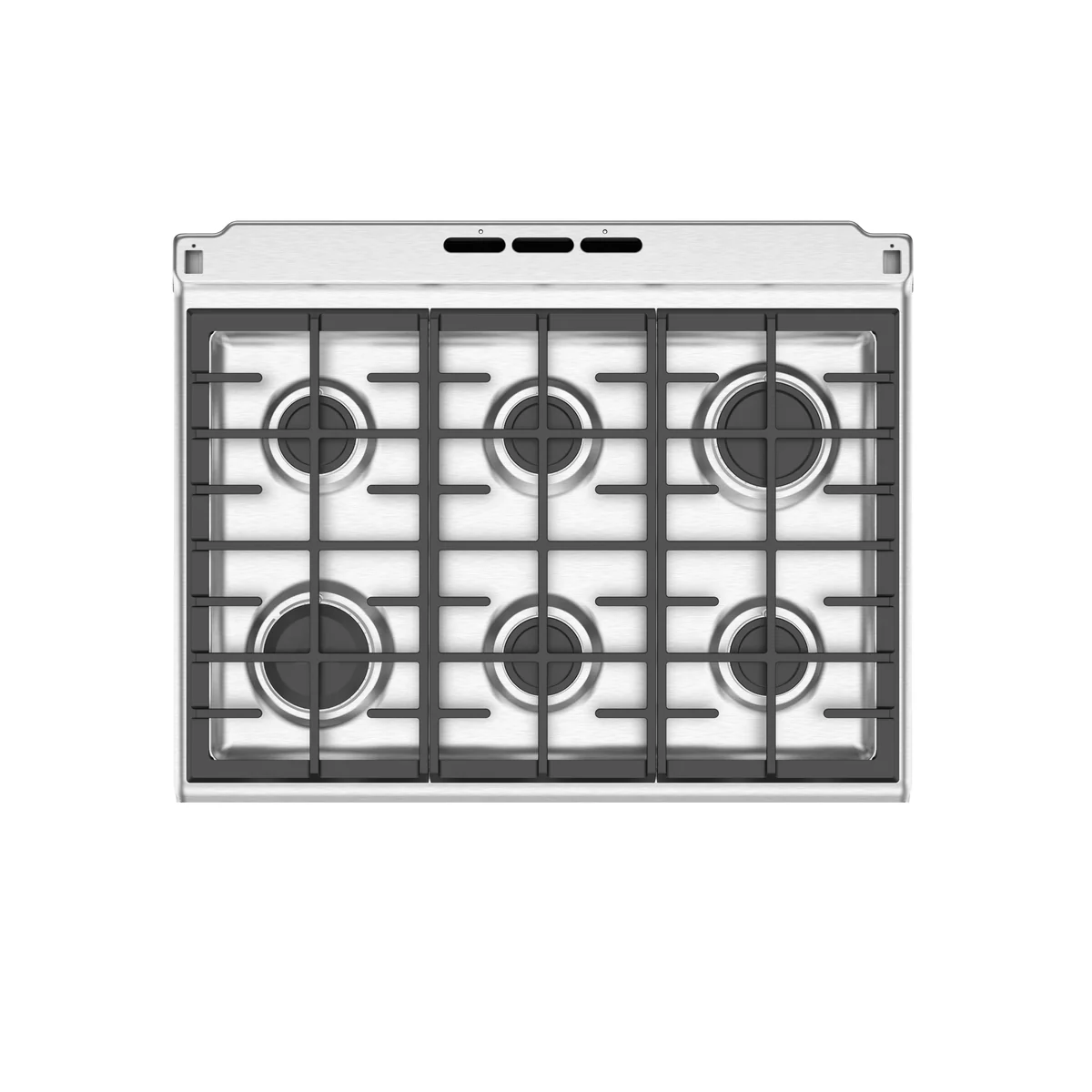 Estufa con Horno 30" 6 Quemadores a Gas en Negro Mabe EM7651BFIN0 - Image 6