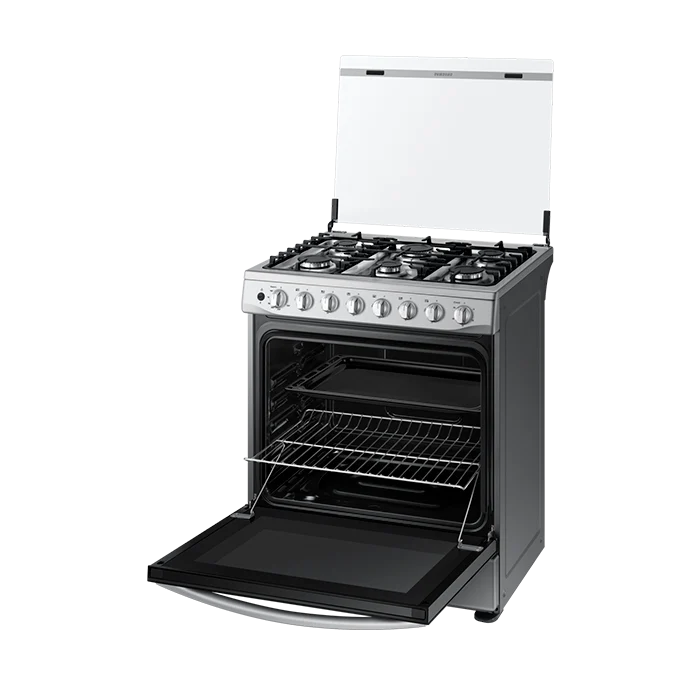Estufa con Horno 6 Quemadores 30" a Gas Acero Inoxidable Easy Clean Samsung NX52T5511LS/AP - Image 4