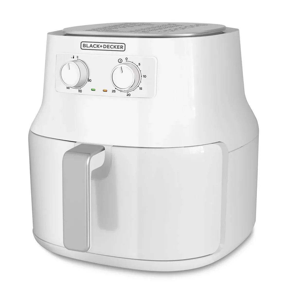 Freidora de Aire Eléctrica 4.5L Blanco Black and Decker HF4004W