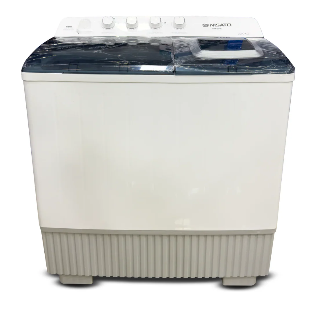 Lavadora Semi-Automática 22kg con Bomba Nisato NWM-22PXL