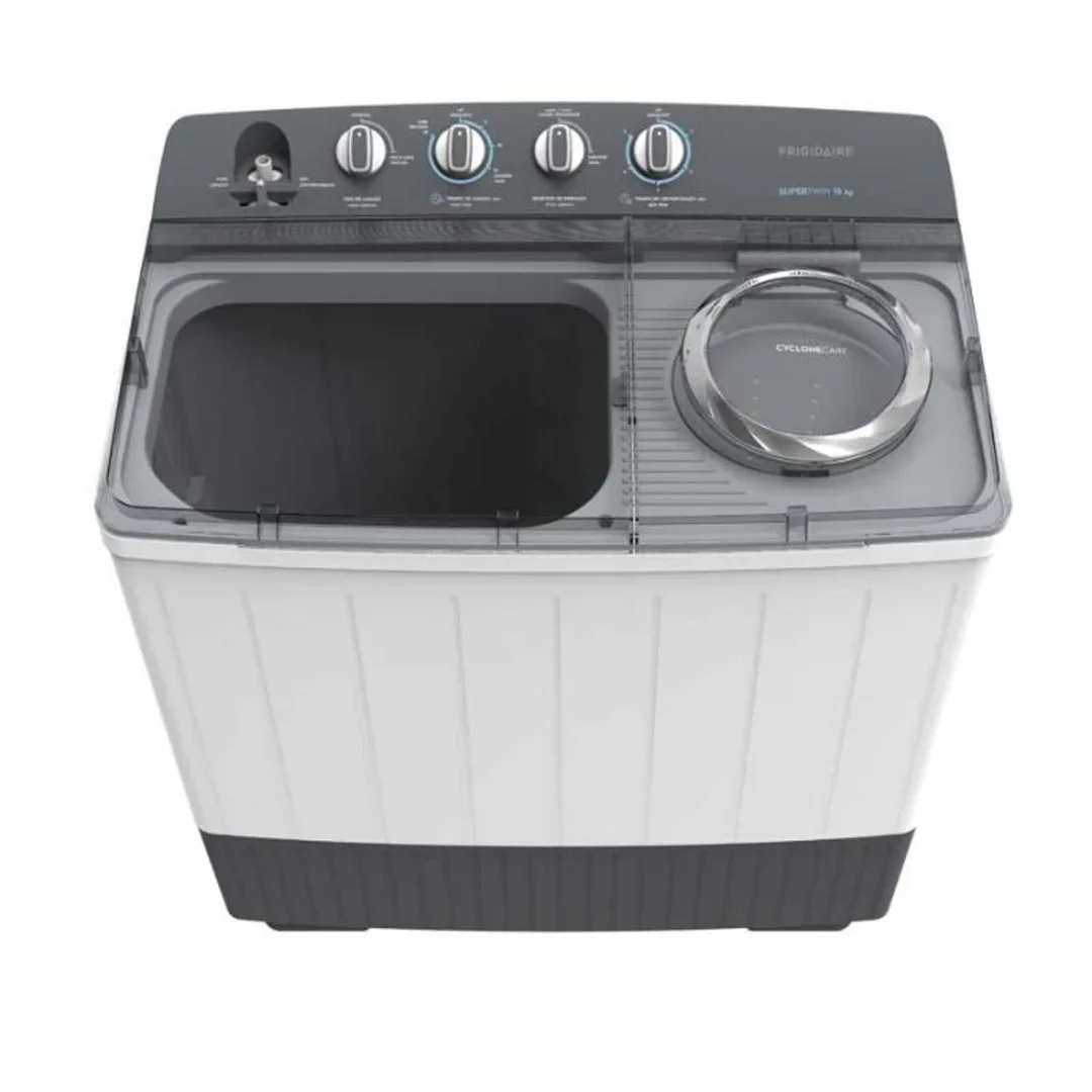 Lavadora Semiautomática Frigidaire 15 Kg Doble Tina con Bomba Blanca FWTM15M3BTW | Lavadora de Alta Capacidad - Image 3