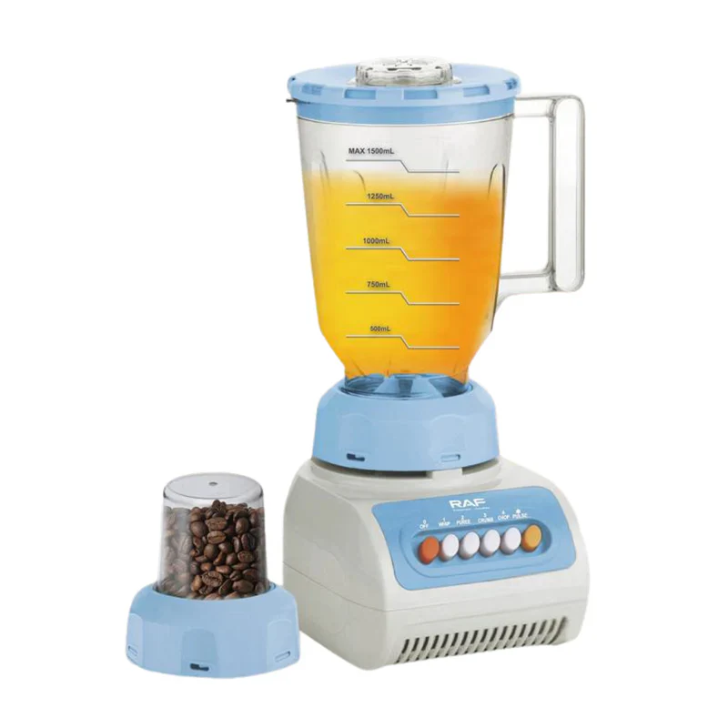 Licuadora 200W 110V/60Hz 1.5L Con Molino 2 En 1 4 Cuchillas Y 5 Velocidades. Fácil De Limpiar. Blender (Colores Surtidos) R.92821-110 - Image 5