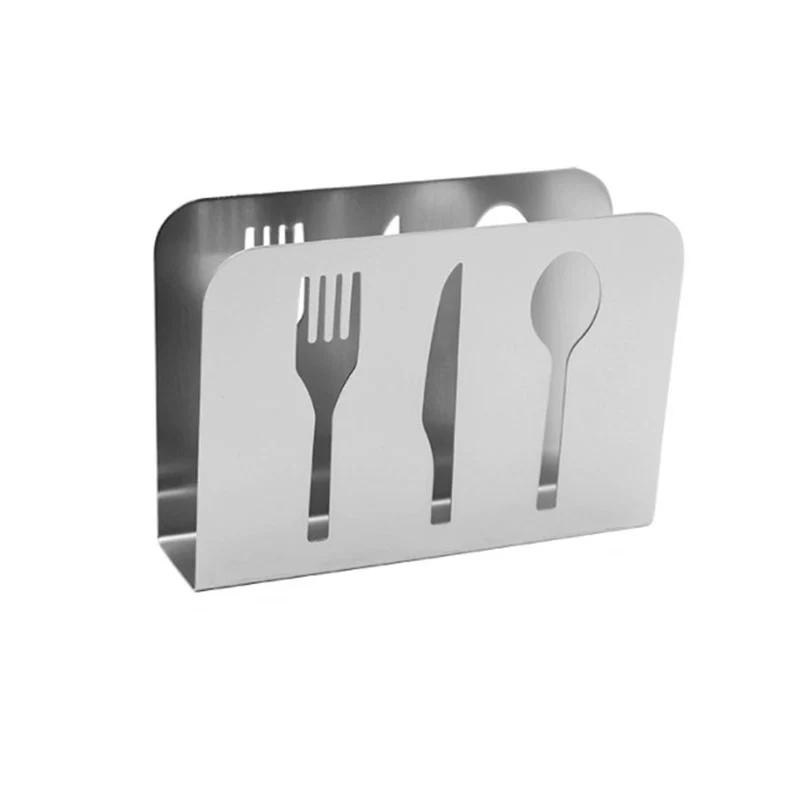 Servilletero de Acero Inoxidable para Mesa 121x85x32mm – Organizador para Servilletas 94001 - Image 3