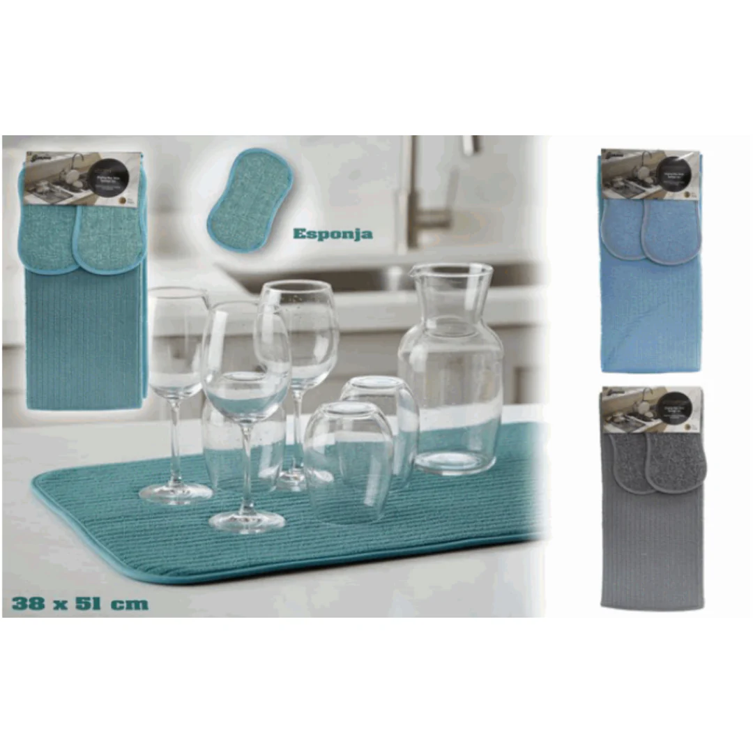 Set 3 Escurridor de Microfibras 38x51cm NV-1608