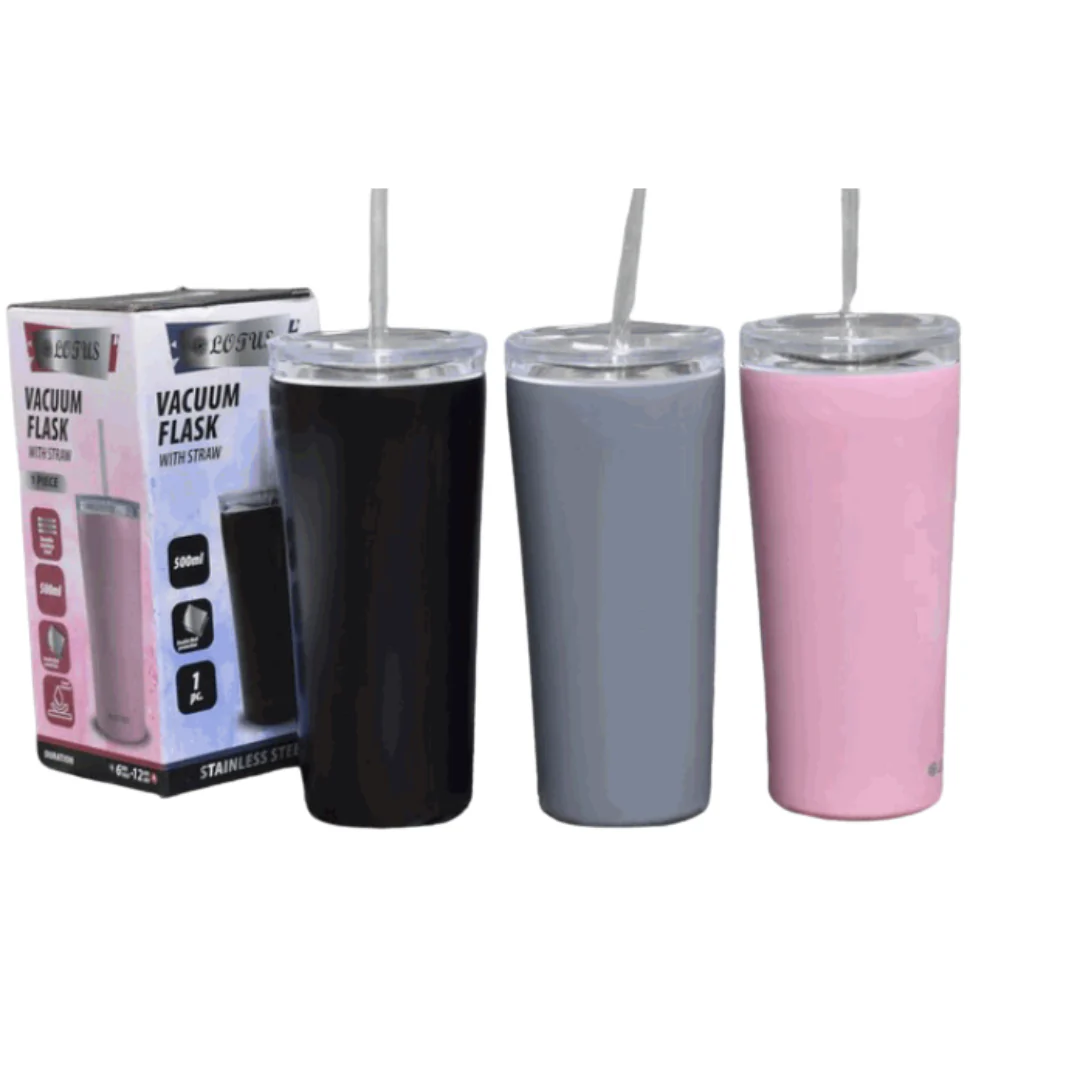 Vaso Térmico 500ml Mantiene Frío y Caliente Lotus SV-K518-MIX - Image 2
