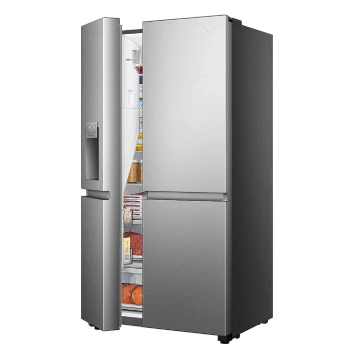 Refrigeradora Side by Side 22.9p3 con Dispensador de Agua y Hielo Inverter Hisense RS223SV5A - Image 2