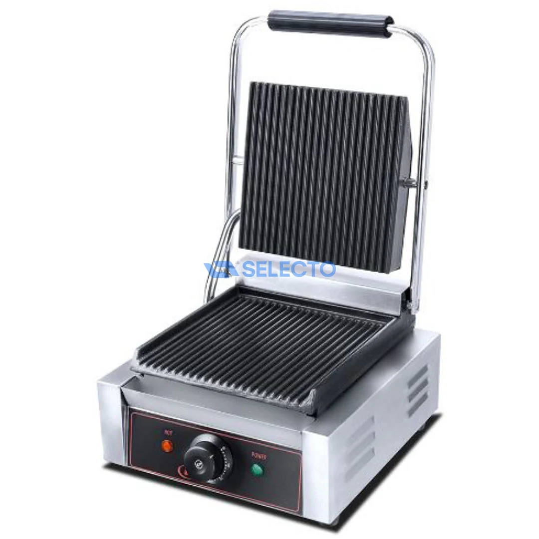 Plancha Panini Eléctrica de Parrilla 110V/60HZ HEG-811