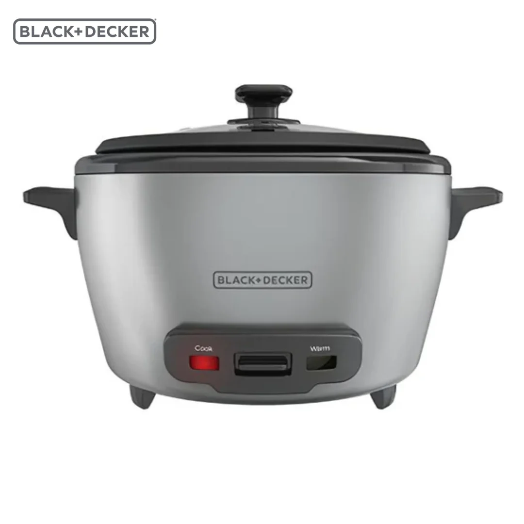 Arrocera Eléctrica 20 Tazas Gris Black and Decker RC5200M