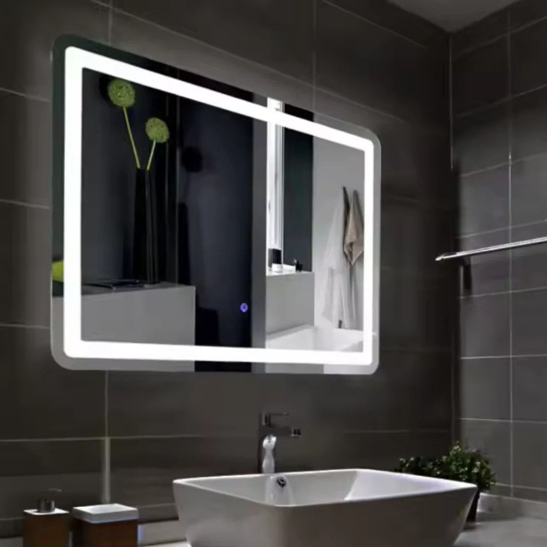 Espejo con LED Rectangular 100x70cm 3 Luces Antivaho 1005N - Image 2