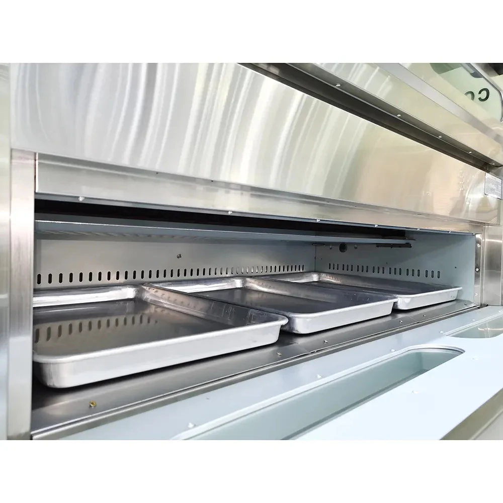 Horno Industrial a Gas de 2 Niveles para 6 Bandejas de 60x40cm 220V/60Hz HGO-26A - Image 2