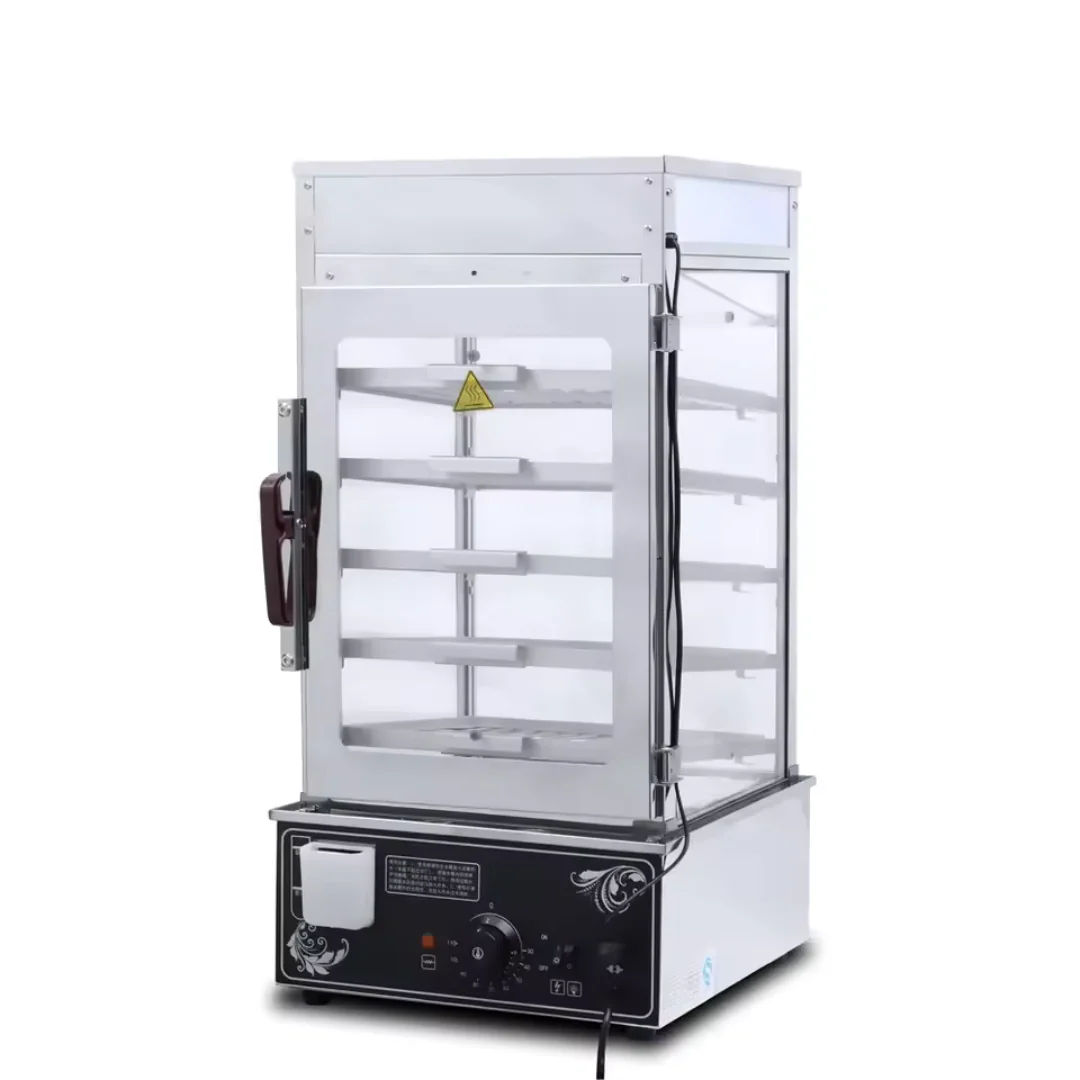 Vaporera Eléctrica Comercial de 5 Niveles HW-500H