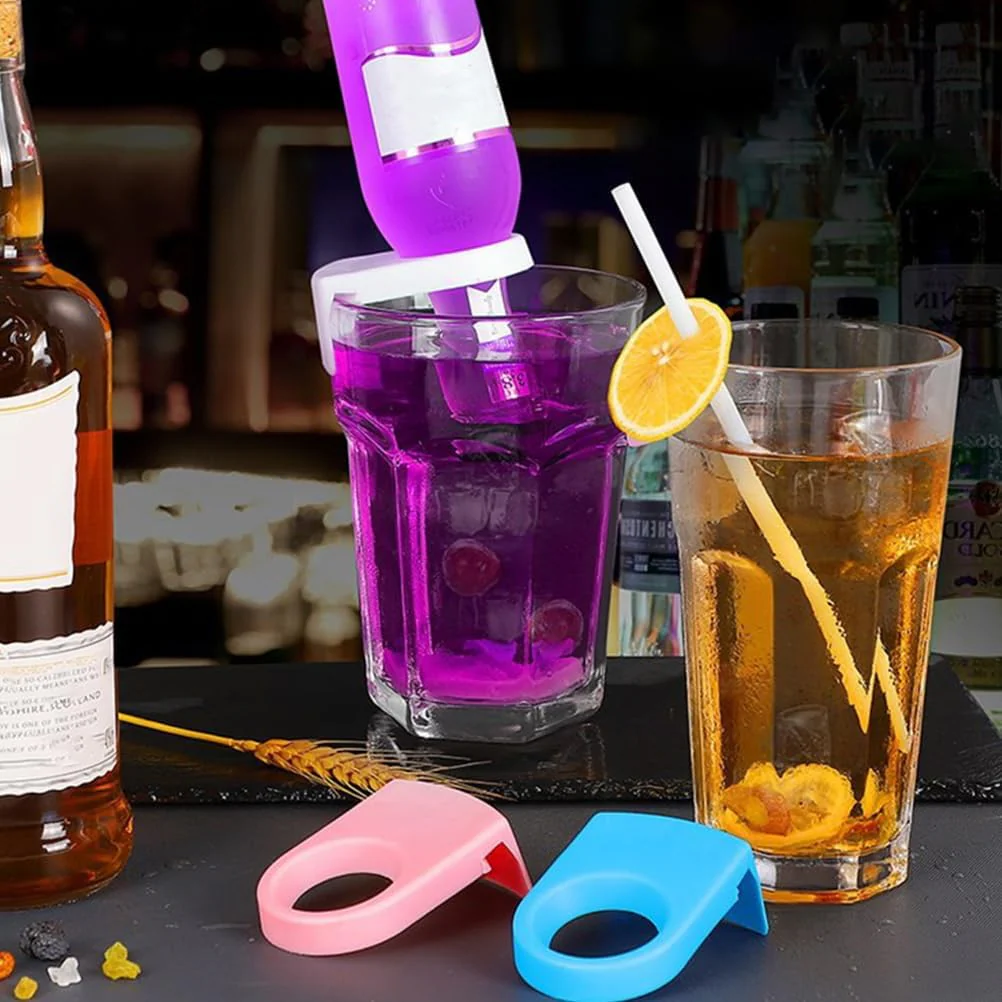 Clip para Cocktail Soporte para Botellas de Cerveza Plástico 5 Colores Disponibles 4.3 Diámetro - Image 5