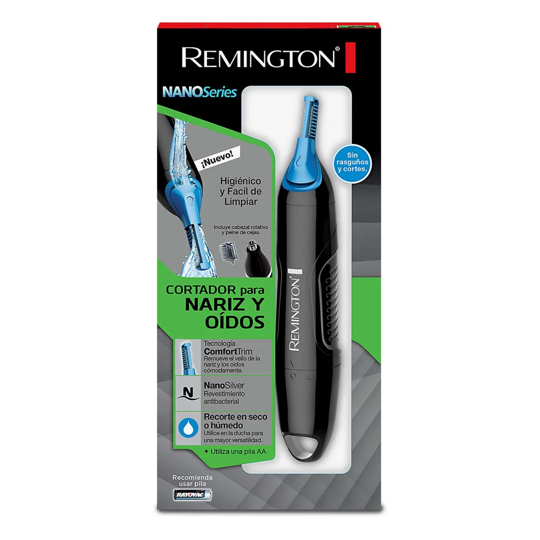 Recortadora de Nariz, Oídos y Cejas Remington NE3250 | Trimmer Inalámbrico con Tecnología Comfort Trim - Image 5