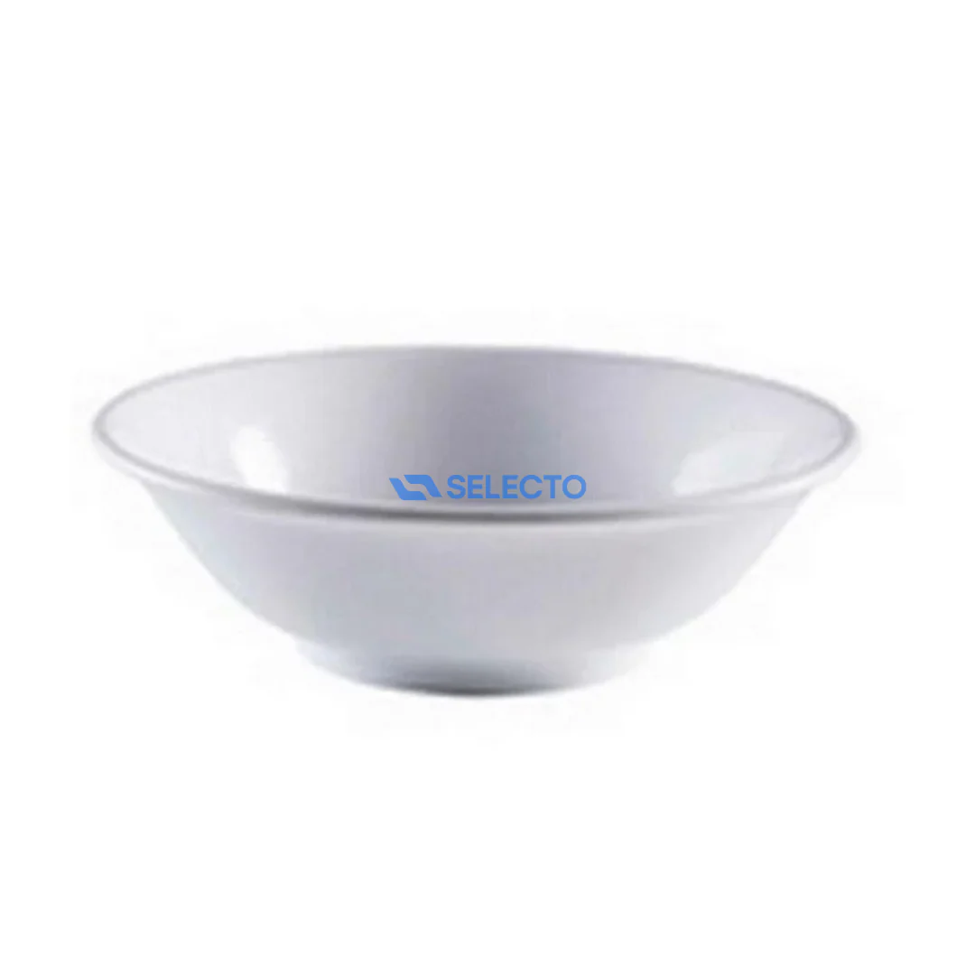 Bowl de Melamina Blanco 6" BG-206H-6W Plato. Vajilla. - Image 2