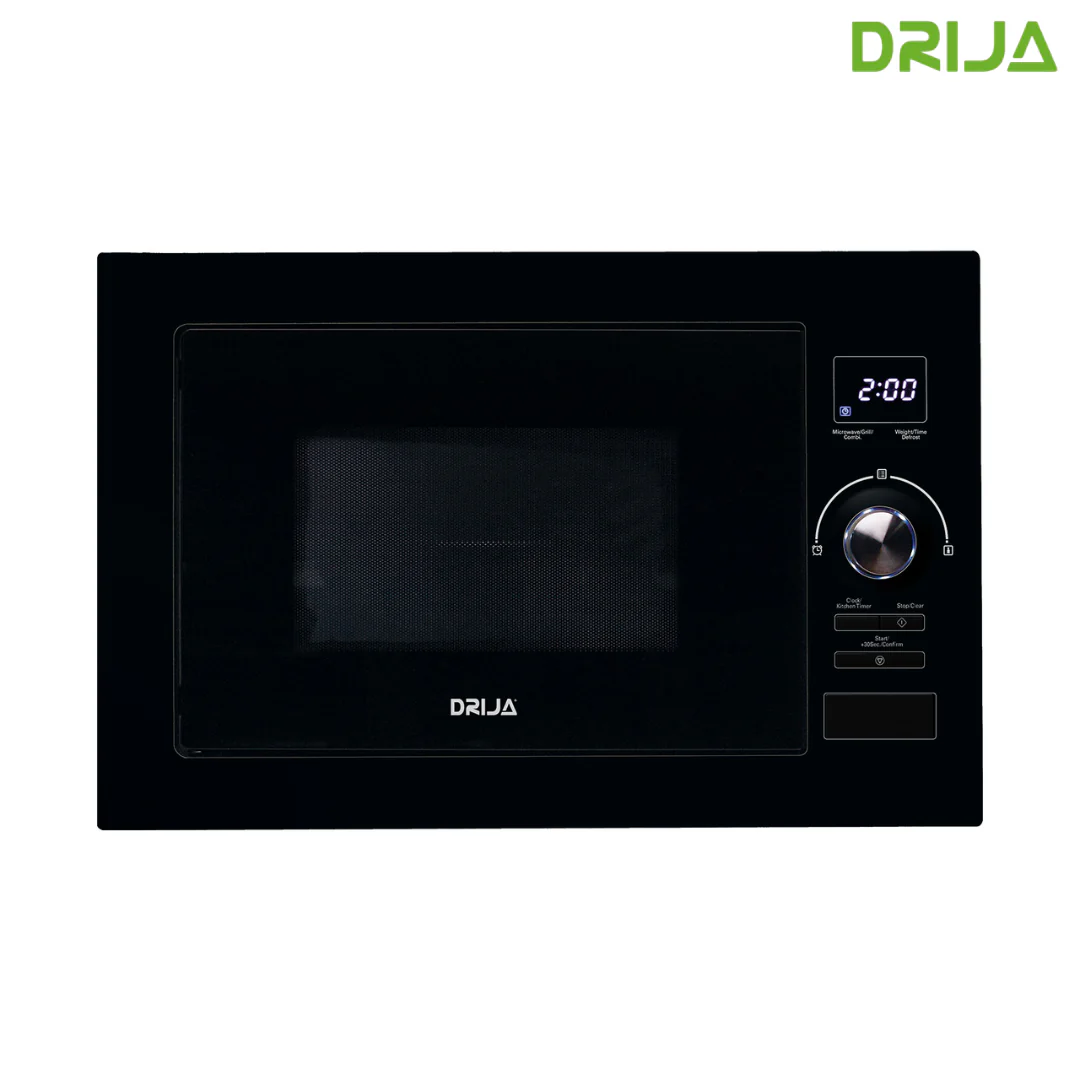 (POR PEDIDO) Horno Microonda Empotrable Napoli 25L Black Drija