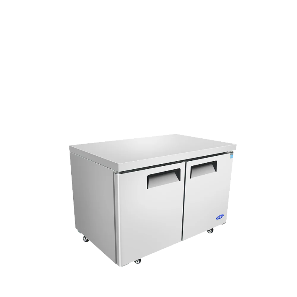 (PP) Refrigerador Bajo Encimera de 60"/153cm 2 Puertas Acero Inoxidable Atosa MGF8403GR Undercounter Refrigerado. Mesa Refrigerada. - Image 4