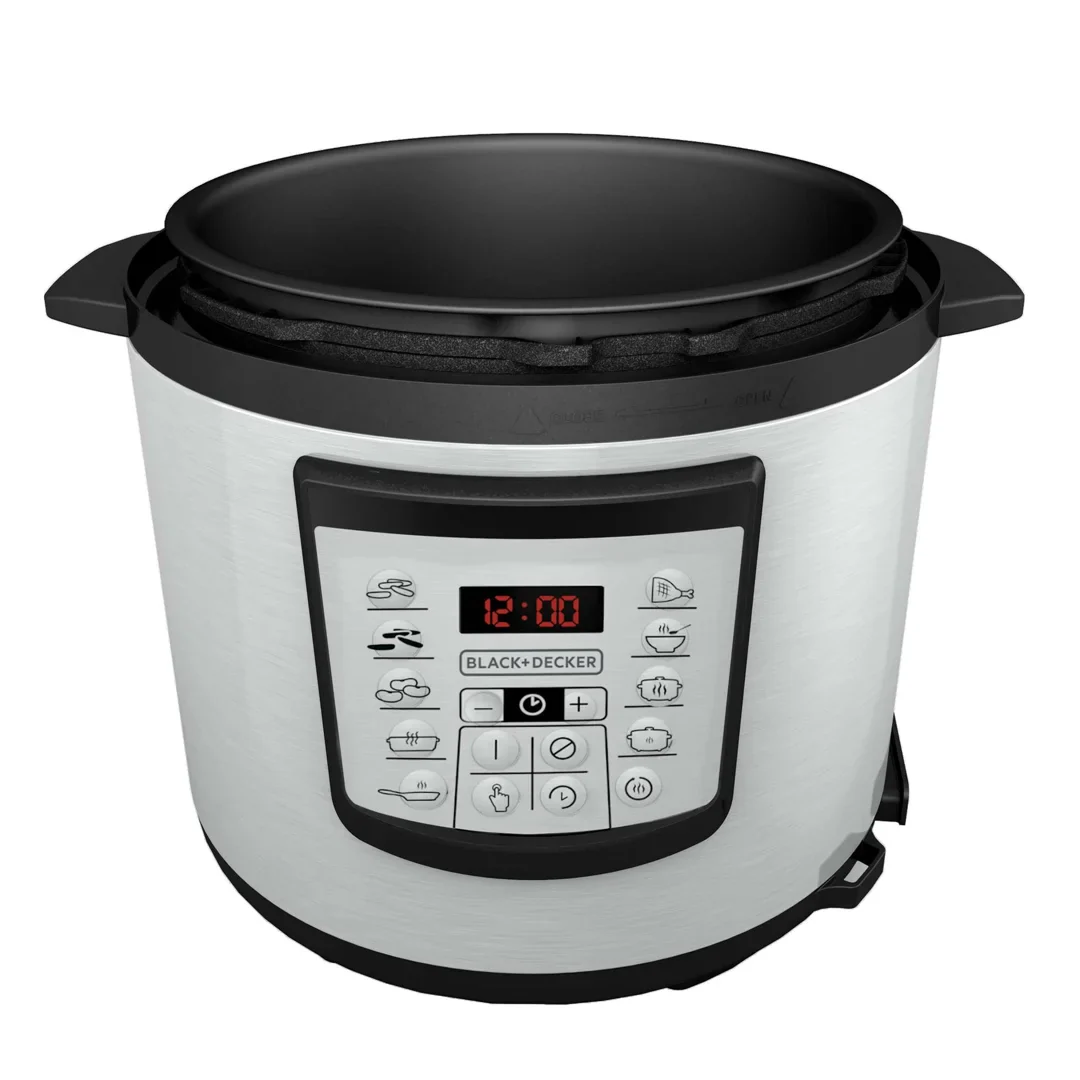 Olla de Presión Digital BLACK+DECKER PR100SD de 6 Litros | Olla Eléctrica Multifuncional Programable - Image 4