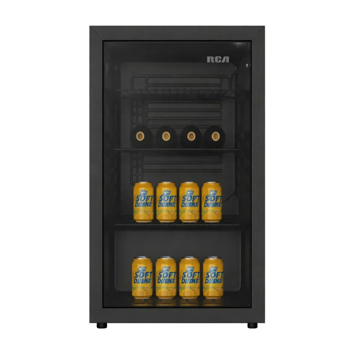 Refrigeradora Mini Bar 3.3p3 Puerta de Vidrio Templado RCBC90 Centro de bebidas. - Image 2
