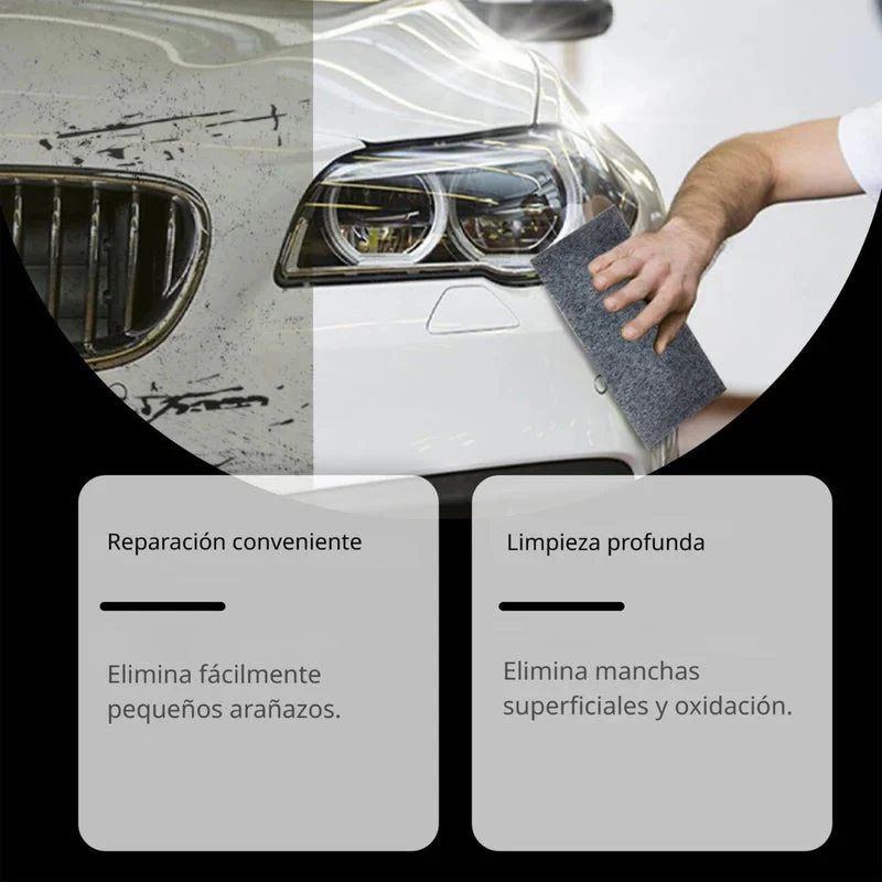 Removedor De Rayones Para Autos 120G Con Paños Y Esponja. Pasta Para Pulir Y Eliminar Rayones De Carros. TU090 - Image 4