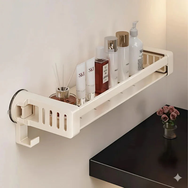 Repisas De Aluminio Con Ventosa Para Baño. Estante Flotante De Ducha. TU198