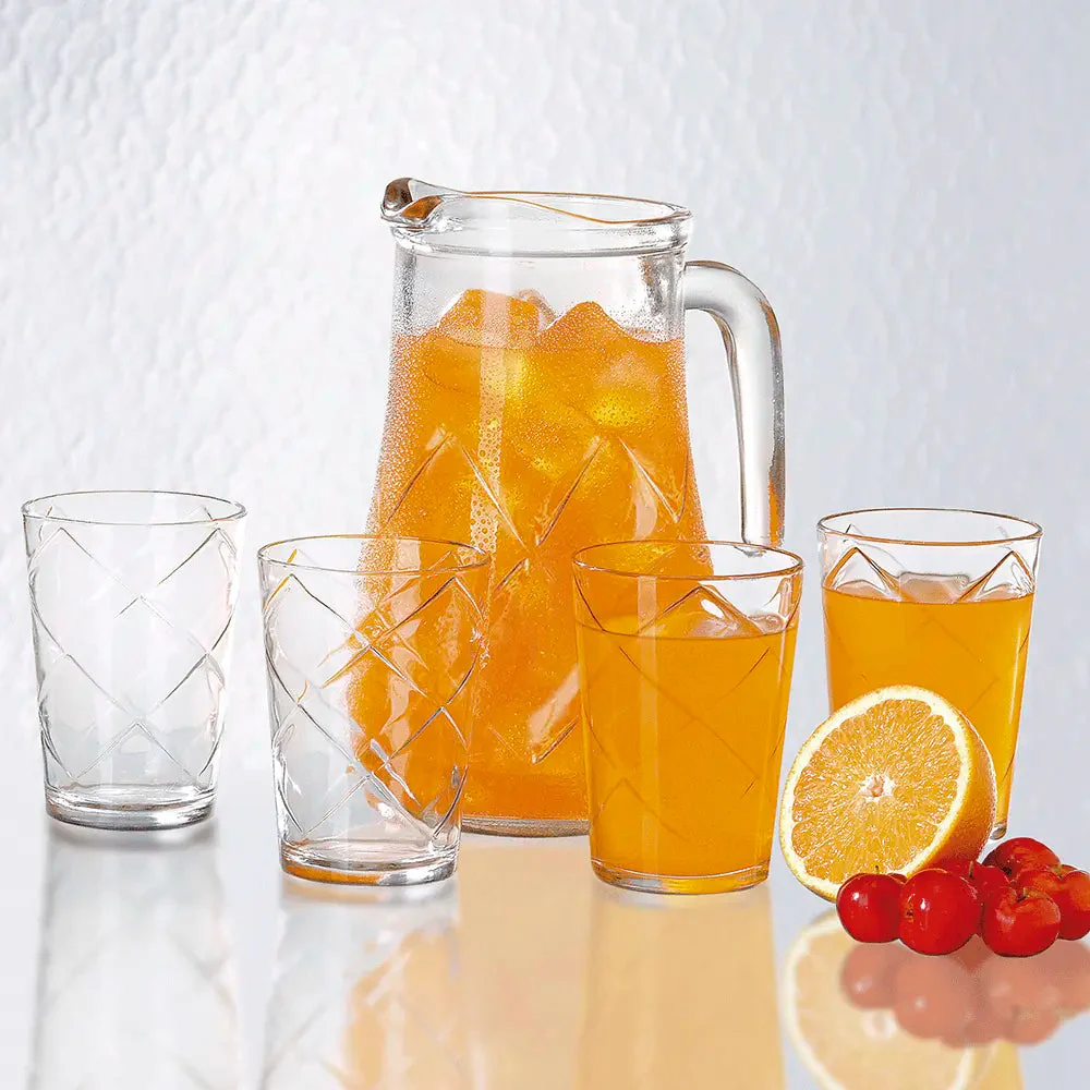 Set de Jarra 1/2oz + 4 Vasos 9oz de Vidrio Nadir 13180200785733 - Image 2