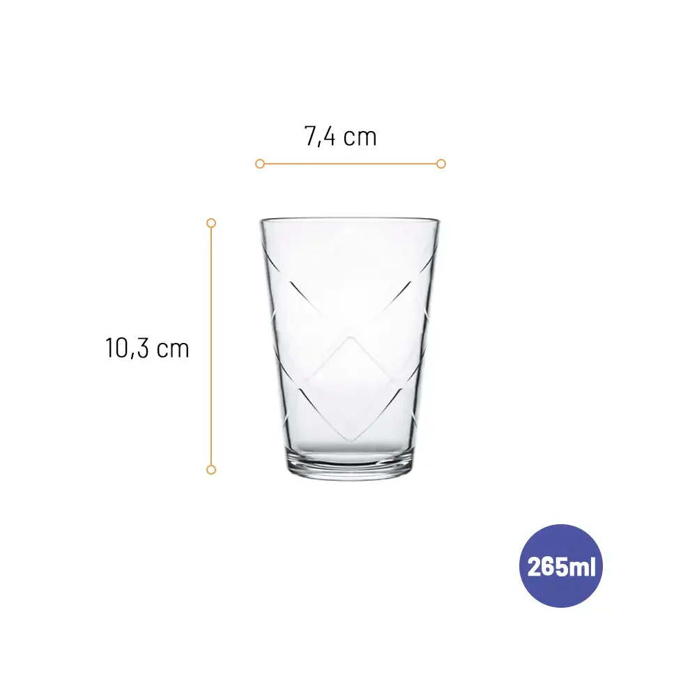 Set de Jarra 1/2oz + 4 Vasos 9oz de Vidrio Nadir 13180200785733 - Image 4