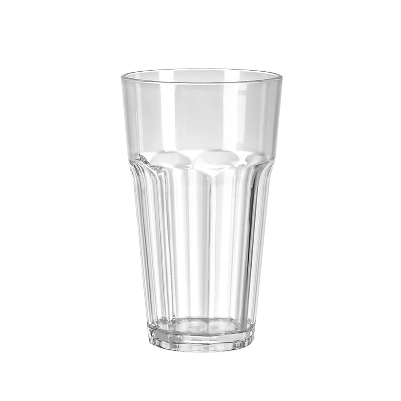 Vaso de Vidrio 675ml | Vaso Alto Transparente para Agua, Jugos y RefrescosT-2376