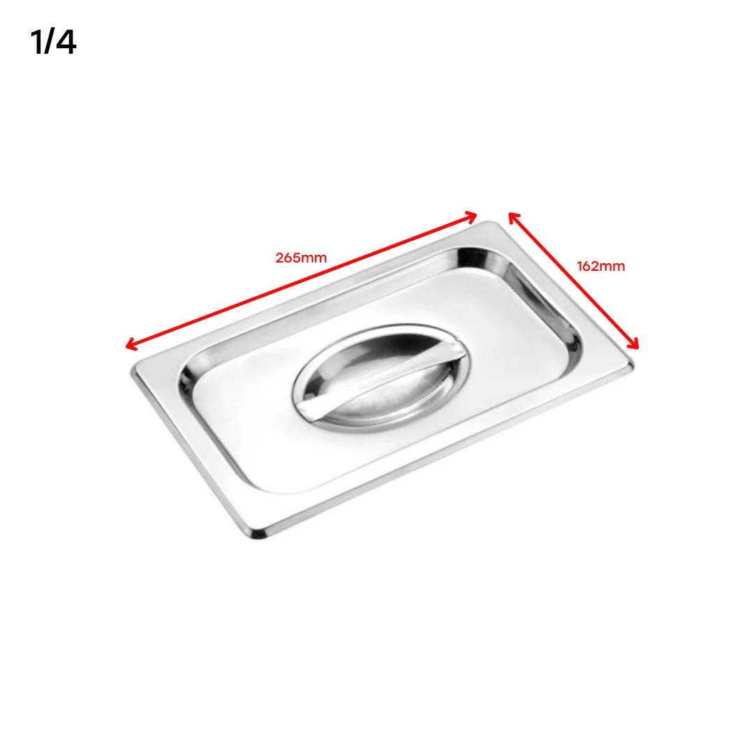Tapa Inoxidable para GN Pan 1/4 H5504