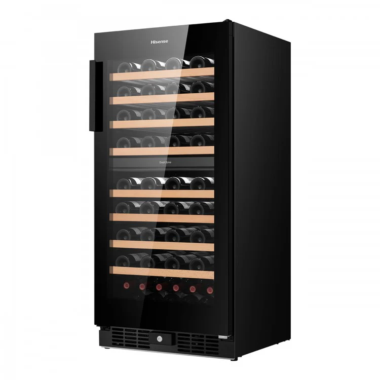 Vinera Enfriador de Vinos 8.5p3 76 Botellas Empotrable o de Piso Dual Zone con WiFi Hisense HWD076N3ASD - Image 8