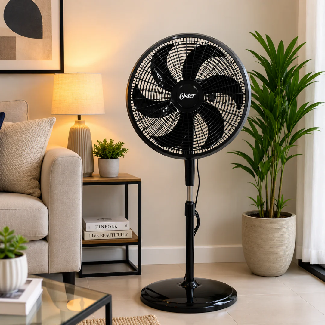 Ventiladora Abanico de Pedstal 3en1 18" 85W Oster VUNI18107SPB - Image 3